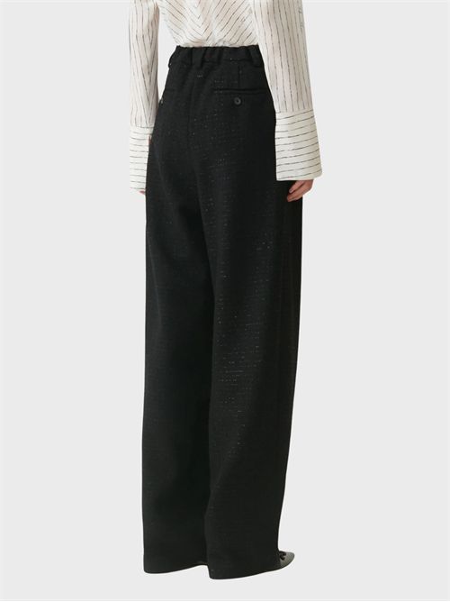 Pantalone ampio in tessuto paillettes FABIANA FILIPPI | PAD226F718M406825